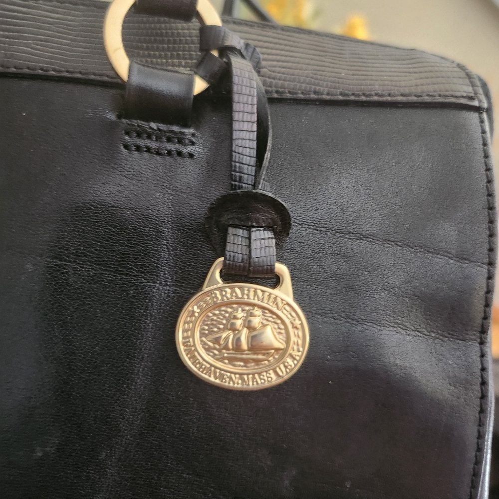 Brahmin Tuscan Collection Leather Satchel - Picture 2 of 8